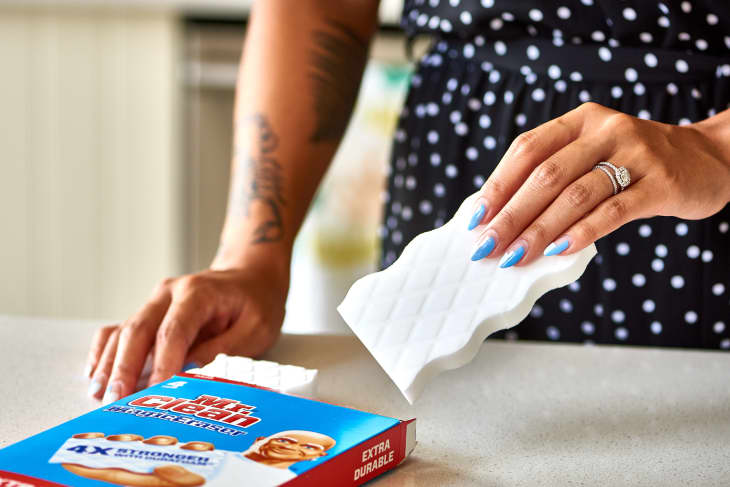What is magic best sale erasers made of